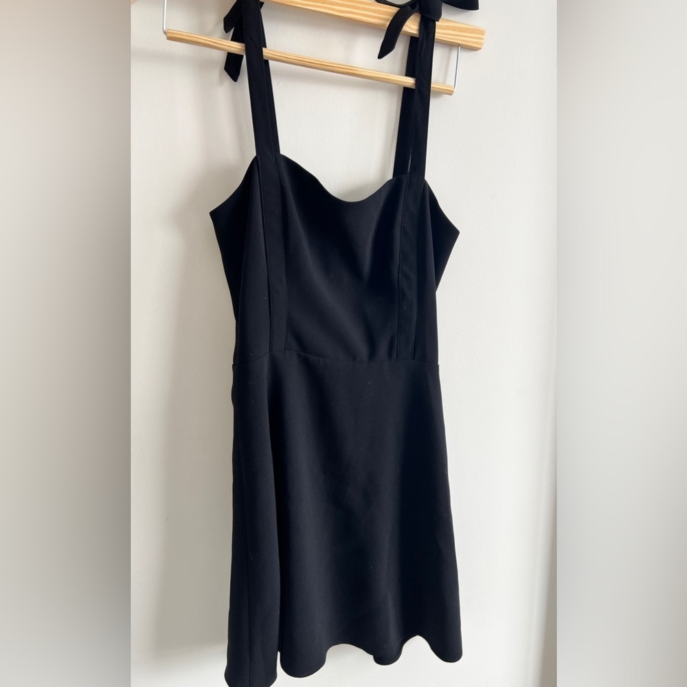 Sunday Best Weller Black Fit Flare Mini Dress Feminine Party Size 00 - Picture 2 of 16